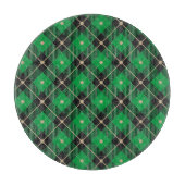 Planche À Découper Motif vert noir (Devant)