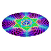 Planche À Découper Motif vif coloré (Coin)