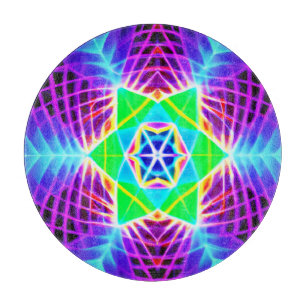 Planche À Découper Motif vif coloré