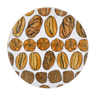Planche À Découper Motif Vintage allemand Buns Loafs
