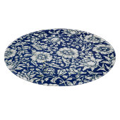 Planche À Découper Motif vintage Blue Mallow (Coin)