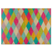 Planche À Découper Motif vintage de harlequin (Devant)