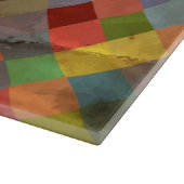 Planche À Découper Motif vintage. Géométrique (Coin)