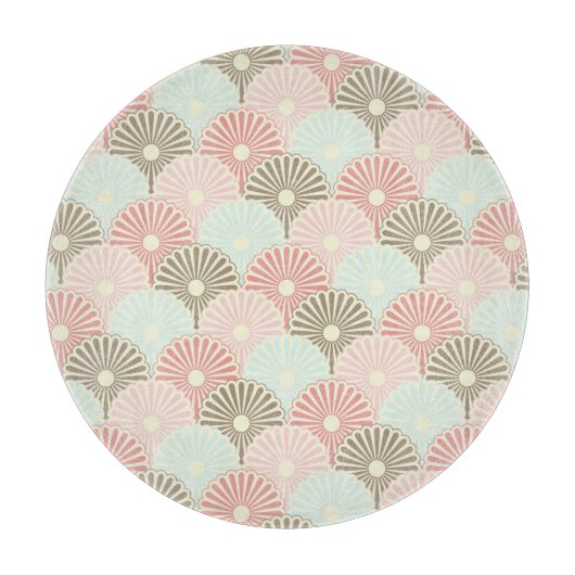 Planche À Découper Motif vintage japonais (Devant)