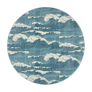 Planche À Découper Motif Vintage rétro-tiré à la main