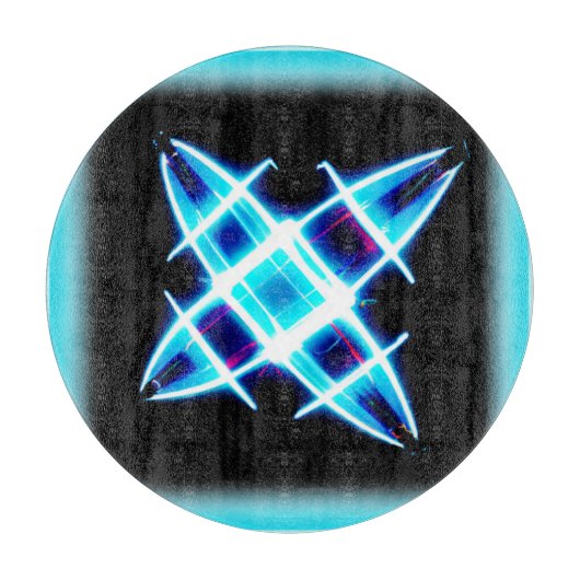 Planche À Découper Motifs étoilés brillants. Commandez dès maintenant (Devant)