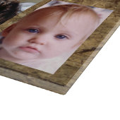 Planche À Découper Motivation du café 4 photo brun verre jaune (Coin)