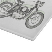 Planche À Découper Moto 1957 de Sportster (Coin)