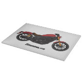 Planche À Découper moto de style croiseur cool (Coin)