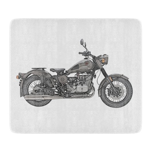 Planche À Découper Moto d'Ural (Devant)