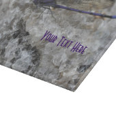 Planche À Découper Mouette pourpre sur la nature quartz (Coin)