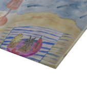 Planche À Découper Mouettes Sur La Plage (Coin)