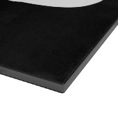 Planche À Découper Moustache Cool blanc guidon personnalisable (Coin)