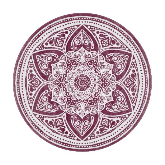 Planche À Découper Mulberry Mandala (Devant)