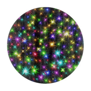 Planche À Découper Multicolor Christmas Star Rays-57191