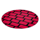 PLANCHE À DÉCOUPER MUR EN BRIQUE ROUGE (Coin)