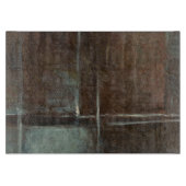 Planche À Découper Mur en brique rouge et gris (Devant)