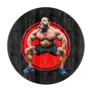 Planche À Découper Muscular Bearded