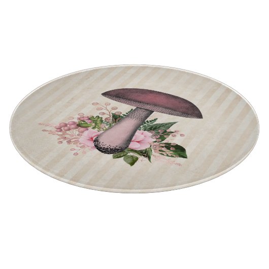 Planche À Découper Mushroom et compilation florale (Coin)