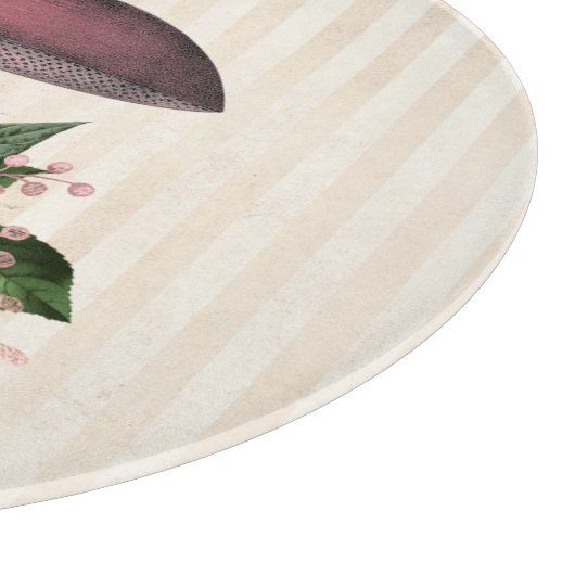 Planche À Découper Mushroom et compilation florale (Coin)