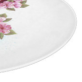 Planche À Découper Musical treble clef notes with sakura flowers (Coin)