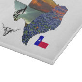 Planche À Découper My Texas - map outline-steer-derrick-windmill (Coin)