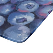 Planche À Découper Myrtilles | Aquarelle de fruits peints (Coin)