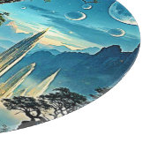 Planche À Découper Myssel Tree City Dreamscape (Coin)