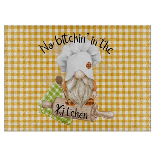 Planche À Découper Nain de cuisine  (Devant)