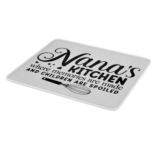 Planche À Découper Nana's Kitchen Glass Cutting Board (Coin)