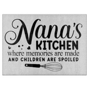 Planche À Découper Nana's Kitchen Glass Cutting Board