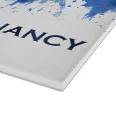 Planche À Découper Nancy France Skyline Blue (Coin)