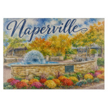Naperville Illinois Fontaine des Pissenlits Riverw