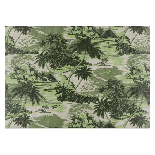 Planche À Découper Napili Bay Hawaiian Glass Cutboard (Devant)