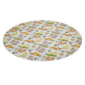 Planche À Découper Nappe de table avec des animaux de ferme mignons d (Coin)