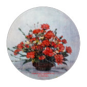 Planche À Découper Nature morte de fleurs/Still life of flowers (Devant)