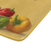 Planche À Découper Naturel de fruits et légumes personnalisé (Coin)