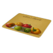 Planche À Découper Naturel de fruits et légumes personnalisé (Coin)