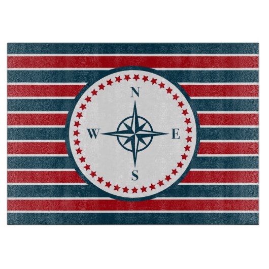 Planche À Découper Nautical design (Devant)