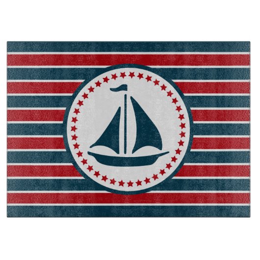 Planche À Découper Nautical design (Devant)