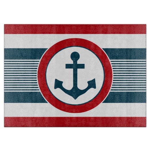 Planche À Découper Nautical design (Devant)