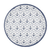 Planche À Découper Nautical Family Boat Name Marine Ancre (Devant)