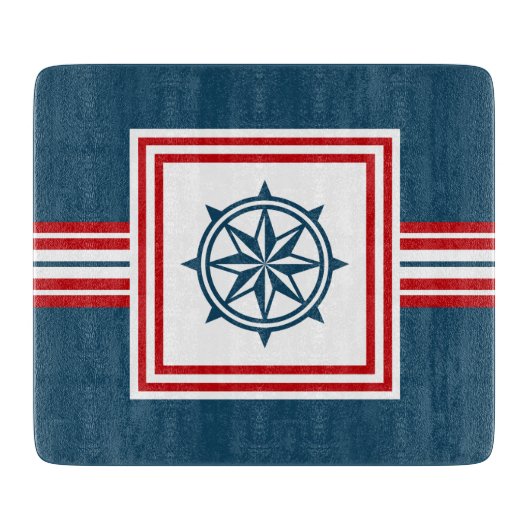 Planche À Découper Nautical themed design (Devant)