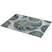 Planche À Découper Nautilus Shell Abalone et Pearl (Coin)