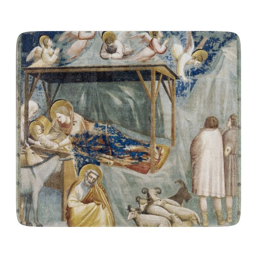 Planche À Découper Navitité (Naissance de Jésus-Christ) (par Giotto) (Devant)