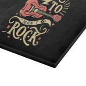 Planche À Découper Né à Rock Electric Guitar (Coin)