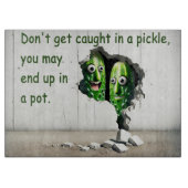 Planche À Découper Ne te fais pas prendre dans une chiche (Devant)