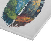 Planche À Découper Ne tuons pas la planète (Coin)