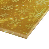 Planche À Découper Neige dorée (Coin)