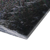 Planche À Découper Neige Fraîche Sur Foudre Rapide (Coin)